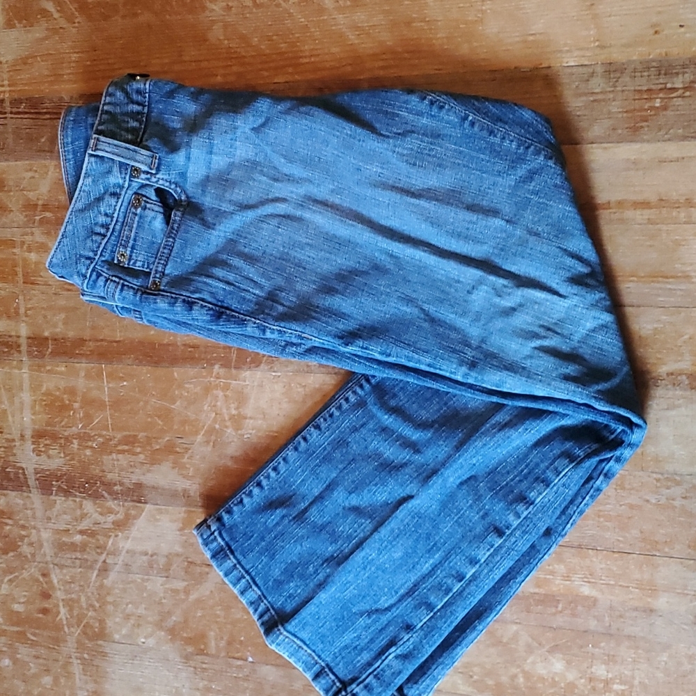 DKNY jeans woman 8 petite blue